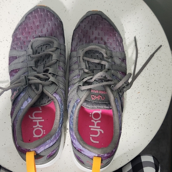 Ryka Women's Purple and Gray Athletic Sneakers - Picture 1 of 3